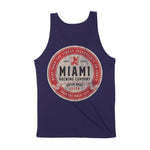 Miami Lager Tank Top Navy back