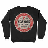 New York Lager Crewneck Black back