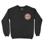 New York Crewneck in Black - front view