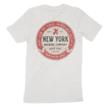 New York Lager T-Shirt Vintage_White back