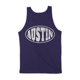 Austin Streetwear Tank Top Navy back