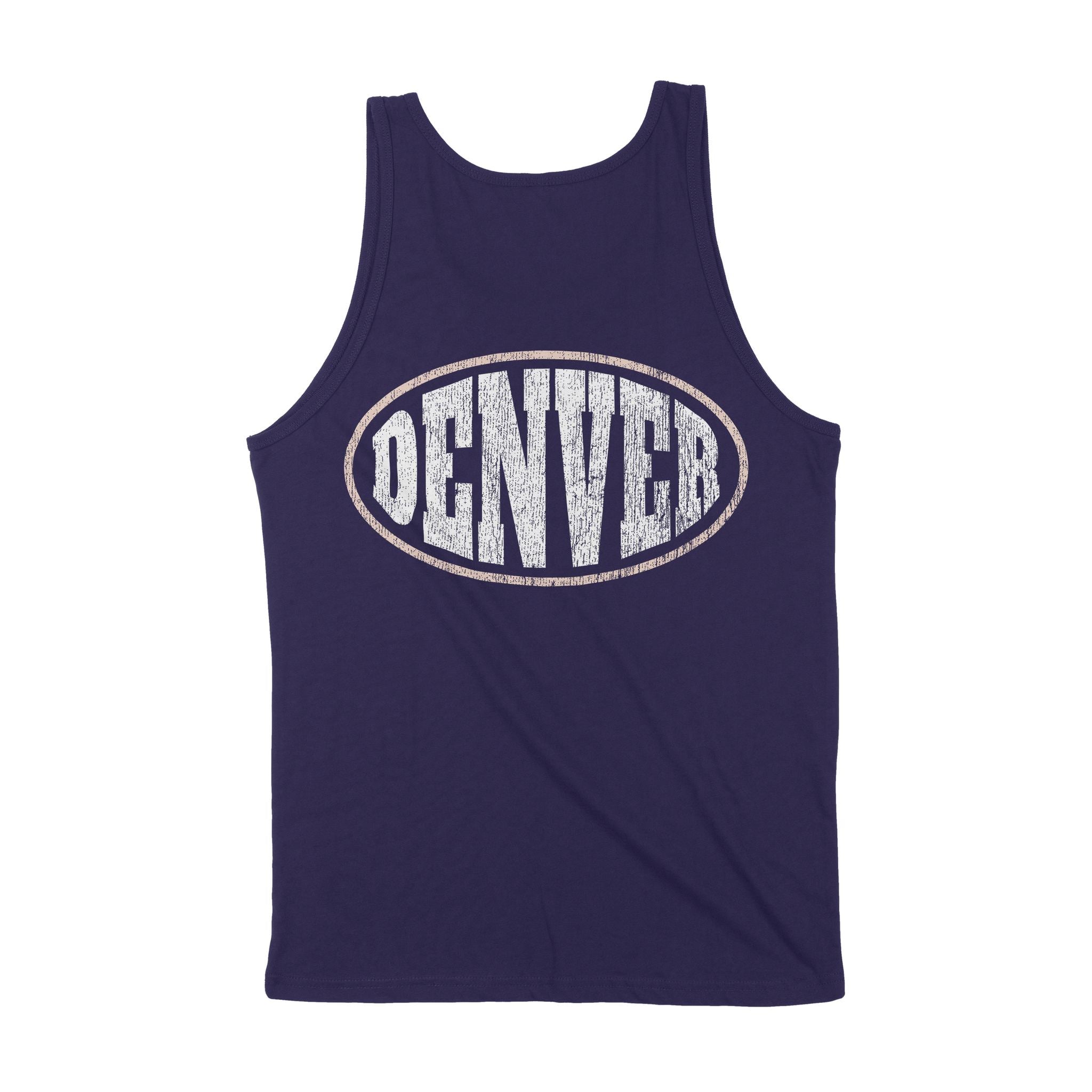Denver Streetwear Tank Top Navy back