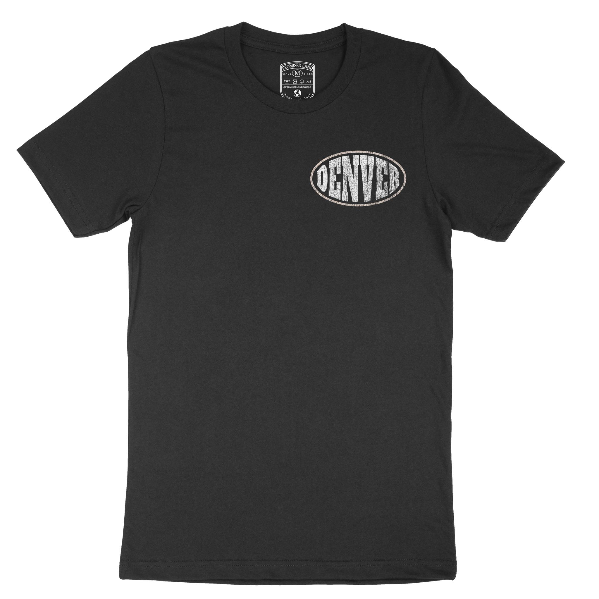 Denver Streetwear T-Shirt Black front