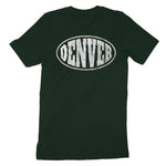 Denver Streetwear T-Shirt in Forest - back view