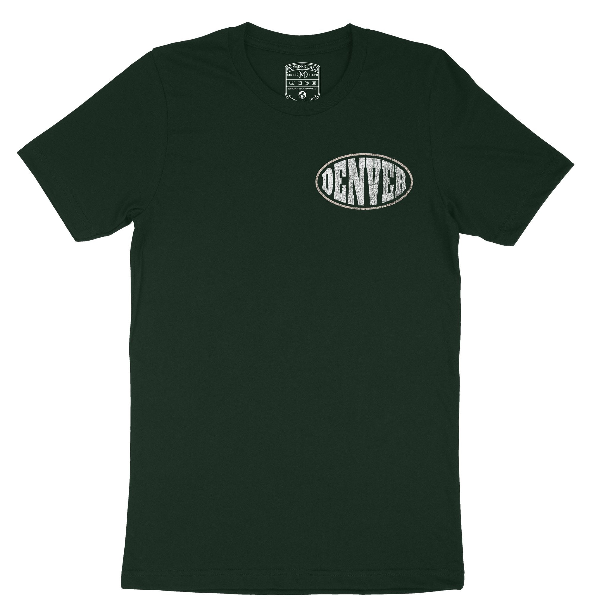 Denver Streetwear T-Shirt in Forest - front view