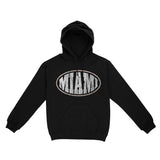 Miami Streetwear Hoodie Black front