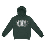 Miami Streetwear Hoodie Forest front