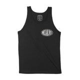 Miami Streetwear Tank Top Black front
