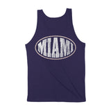 Miami Streetwear Tank Top Navy back