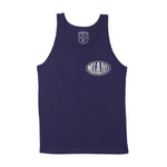 Miami Streetwear Tank Top Navy front