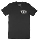 Miami Streetwear T-Shirt Black front