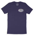 Miami Streetwear T-Shirt Navy front