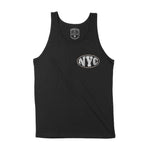 New York Streetwear Tank Top Black front