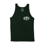 New York Streetwear Tank Top Forest front