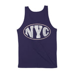 New York Streetwear Tank Top Navy back