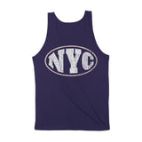 New York Streetwear Tank Top Navy back