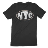 New York Streetwear T-Shirt Black back