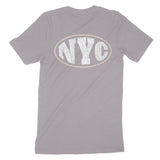 New York Streetwear T-Shirt Light_Violet back