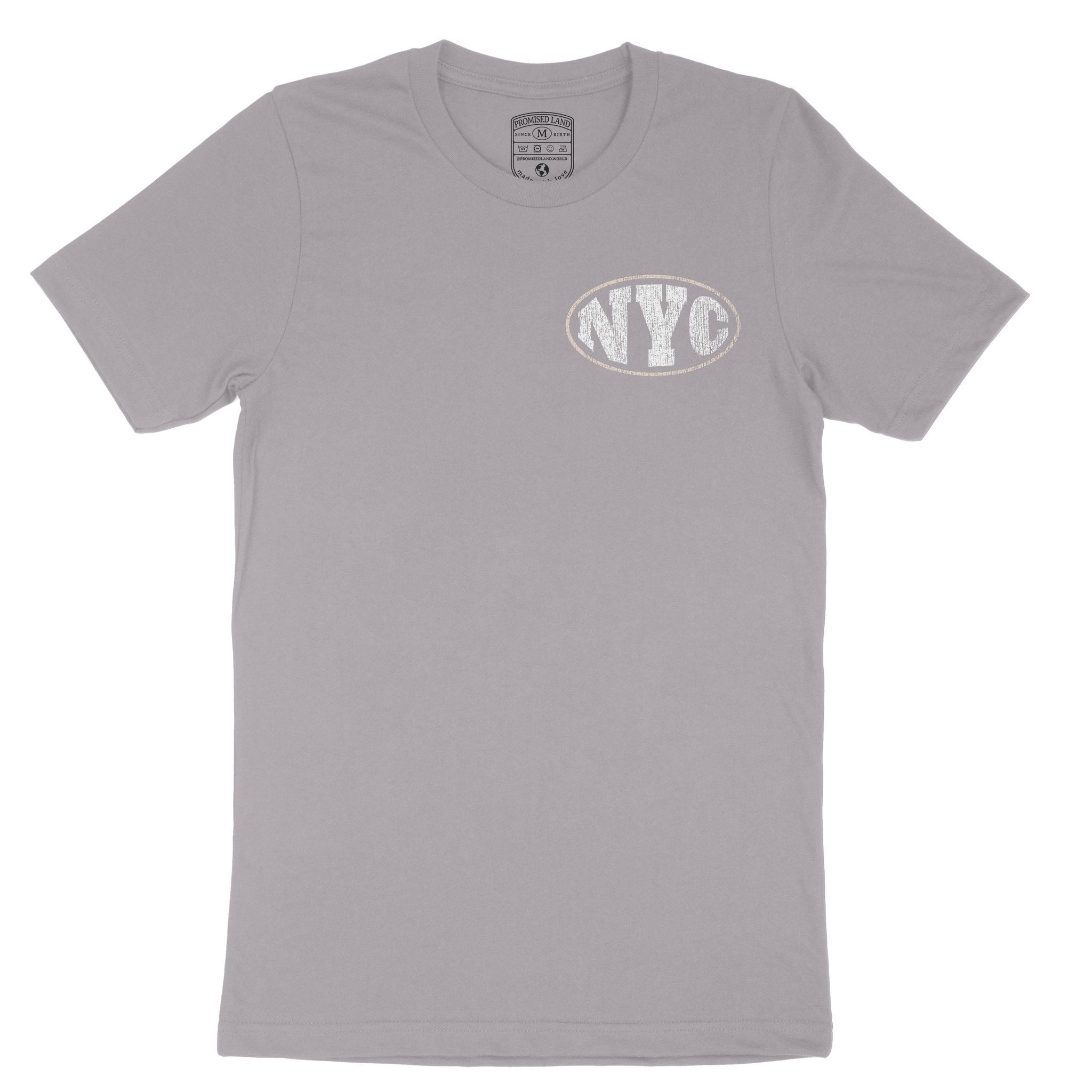 New York Streetwear T-Shirt Light_Violet front