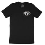 New York Streetwear T-Shirt Vintage_Black front