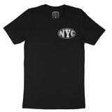 New York Streetwear T-Shirt Vintage_Black front
