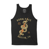 Austin Snake Bolt Tank Top Black front