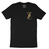 Austin Snake Bolt T-Shirt Vintage Black front
