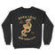 New York Crewneck in Black - back view