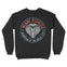 Miami Crewneck in Black - back view
