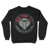 New York Cobra Kid Crewneck Black back