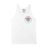 New York Cobra Kid Tank Top in White - front view