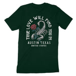 Austin T-Shirt in Forest - back view