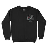 Denver Scorpion Rose Crewneck Black front