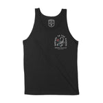 Denver Scorpion Rose Tank Top Black front