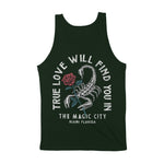 Miami Tank Top in Forest - back view