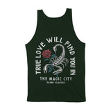 Miami Tank Top in Forest - back view