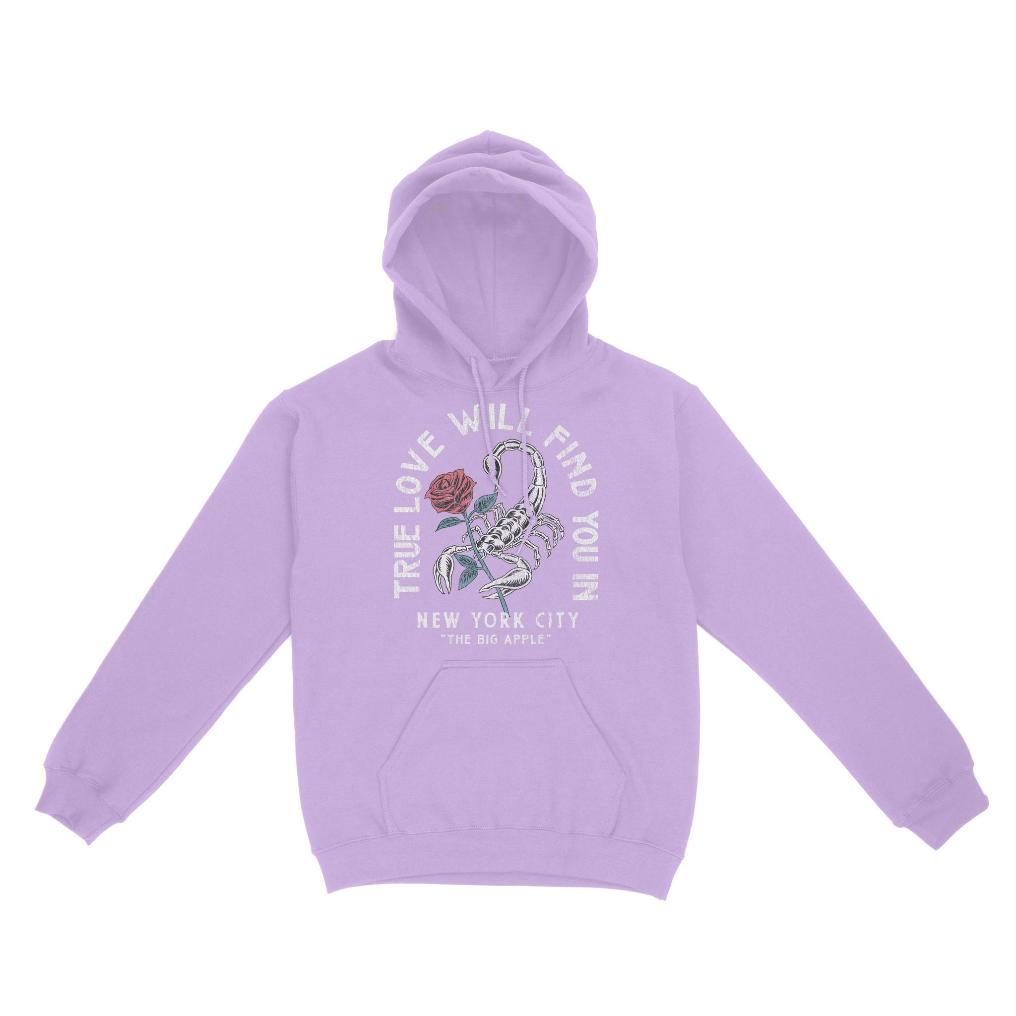 New York Scorpion Rose Hoodie