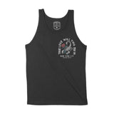 New York Tank Top in Black - front view