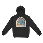 Denver Hoodie in Black - front view