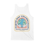 Denver Tank Top in White - back view