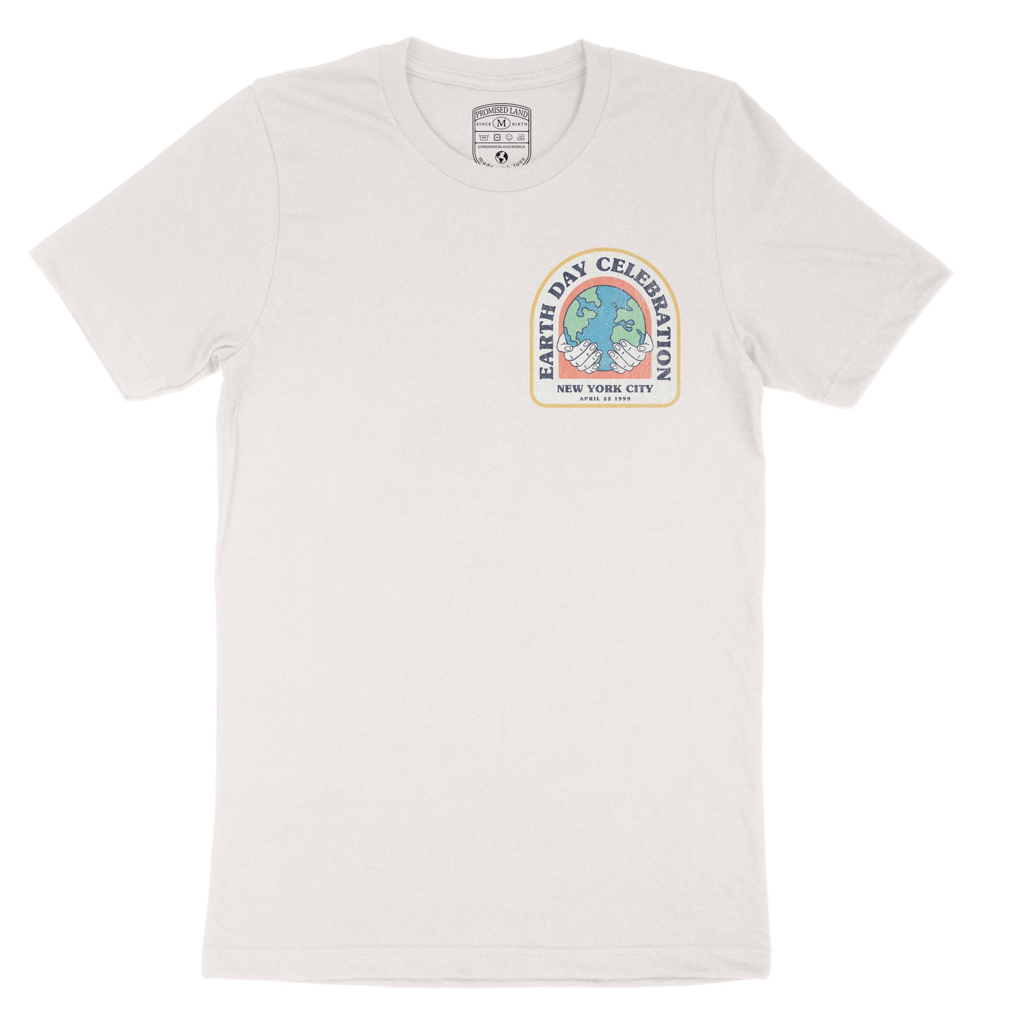 New York Earth Day T-Shirt in Vintage - front view