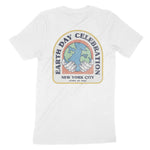 New York Earth Day T-Shirt in White - back view