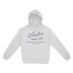 Austin Floral Shop Hoodie White front