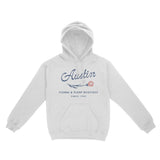 Austin Floral Shop Hoodie White front