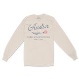 Austin Floral Shop Longsleeve in Natural - front view