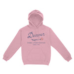 Denver Floral Shop Hoodie Light Pink front