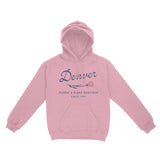 Denver Floral Shop Hoodie Light Pink front