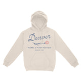 Denver Hoodie in Natural - front view