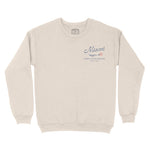 Miami Floral Shop Crewneck in Natural - front view