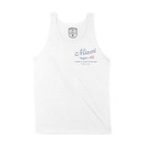 Miami Tank Top in White - front view